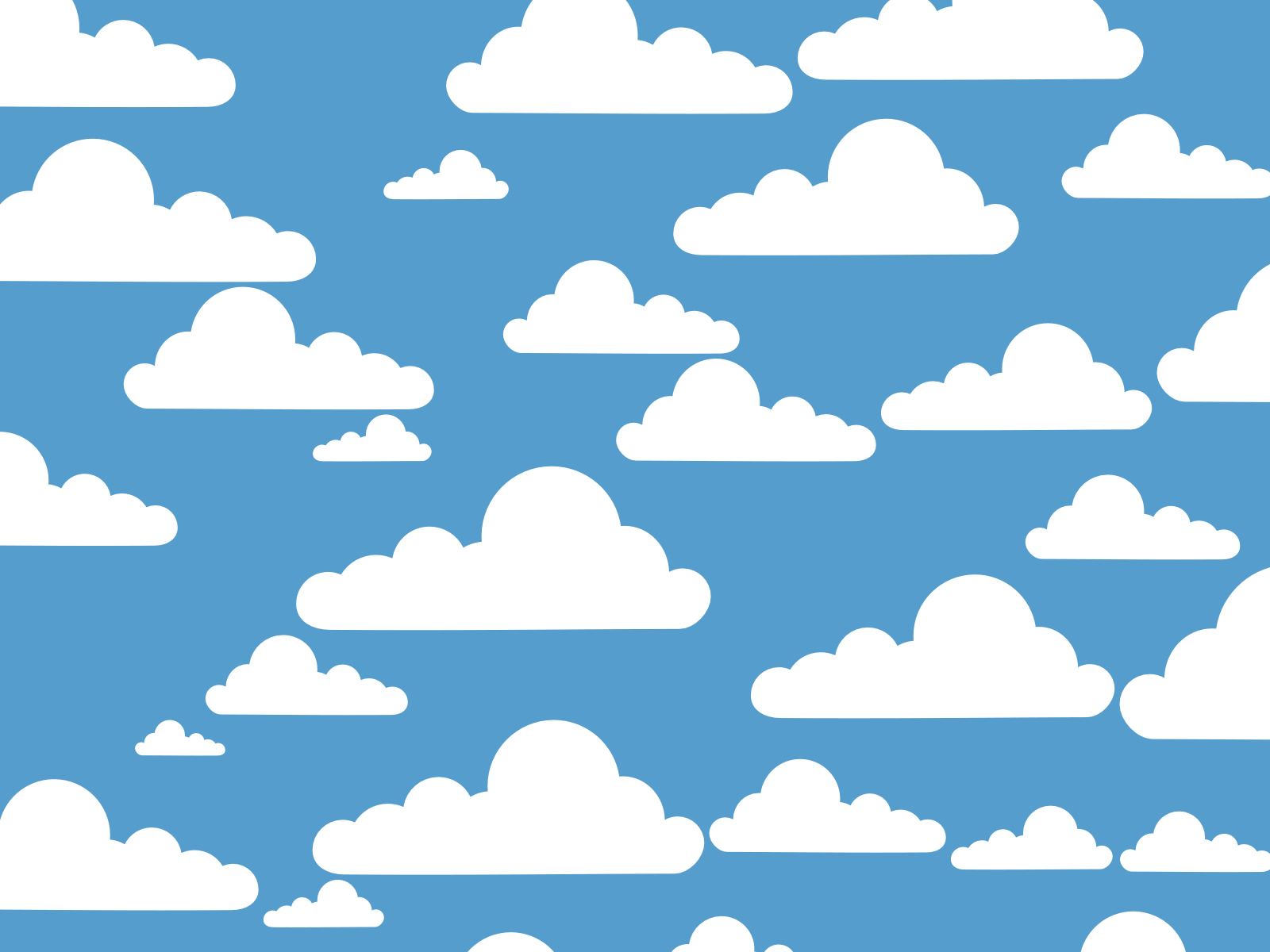 небо, рисованные облака, скачать без регистрации, обои для рабочего стола