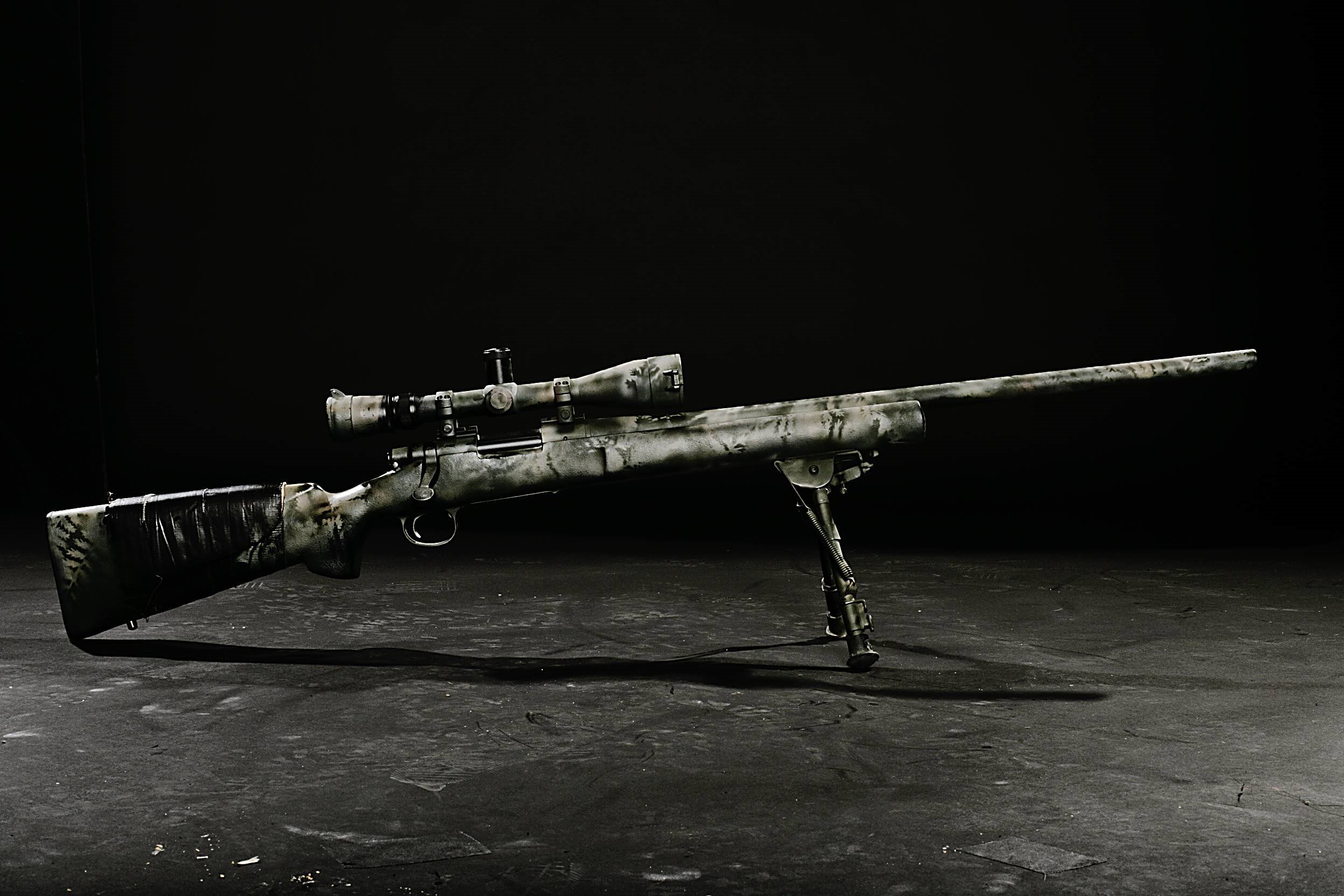 Снайперская винтовка с оптическим прицелом, скачать фото, обои для рабочего стола, weapon rifle sniper wallpaper