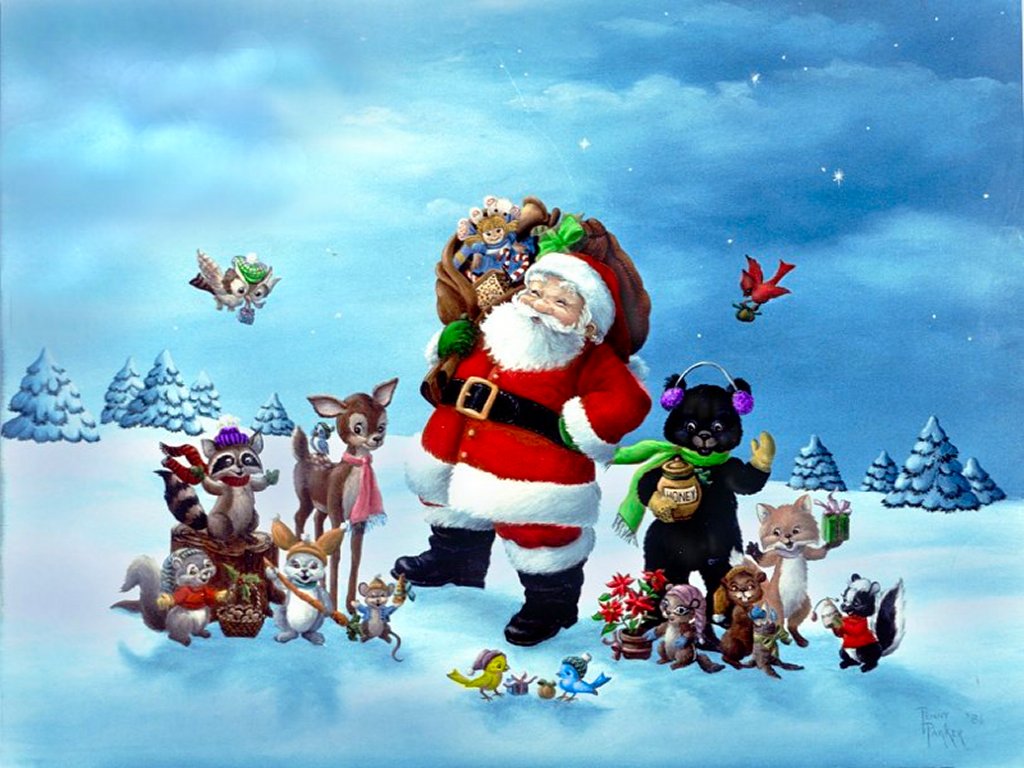Новогоднее Поздравление Деда Мороза Мультфильм