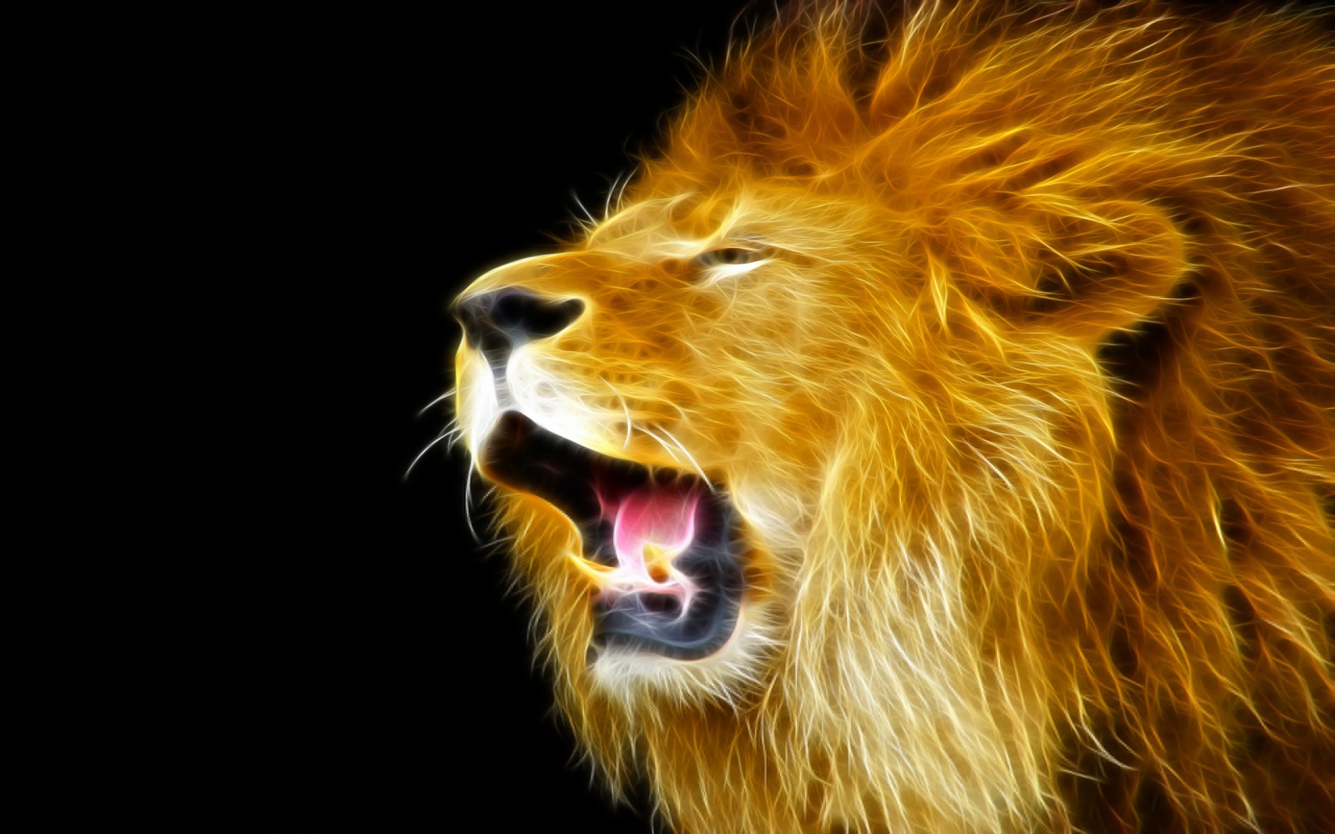 фото, лев зевает, lion wallpaper, скачать, бесплатно.